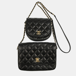 Chanel: Чёрная сумка 