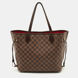 Louis Vuitton: Коричневая сумка  Neverfull MM