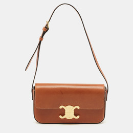 Celine: Коричневая сумка 