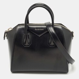 Givenchy: Чёрная сумка  Antigona