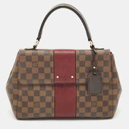 Louis Vuitton: Бордовая сумка 