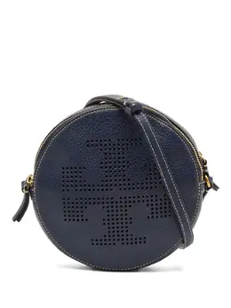 Tory Burch: Голубая сумка через плечо 