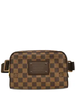 Louis Vuitton Pre-Owned: Тёмная сумка 