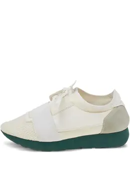 Balenciaga Pre-Owned: Белые кроссовки 
