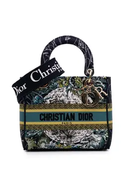Christian Dior Pre-Owned: Голубая сумка 