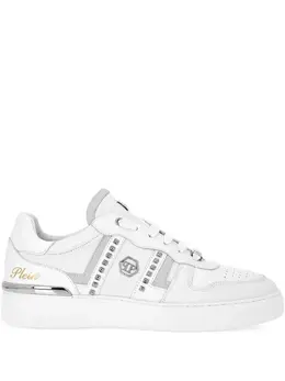 Philipp Plein: Белые кроссовки 