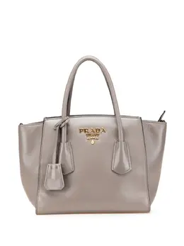 Prada Pre-Owned: Серая сумка 