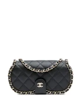 CHANEL Pre-Owned: Чёрные очки 