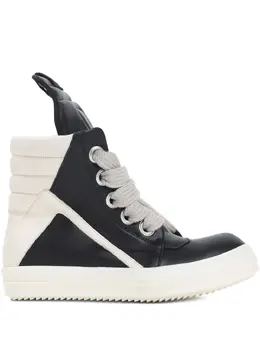 Rick Owens: Чёрные кроссовки  Geobasket