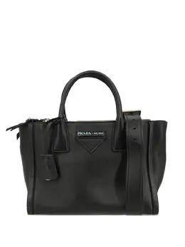 Prada Pre-Owned: Чёрная сумка-шоппер 