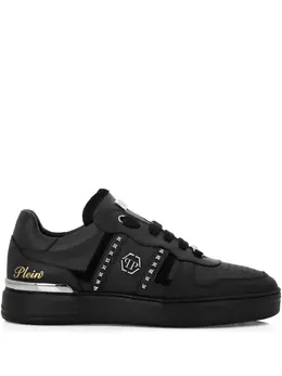Philipp Plein: Чёрные кроссовки 