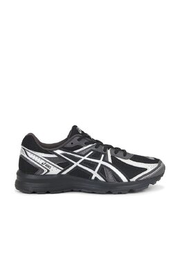 Asics: Чёрные кроссовки 