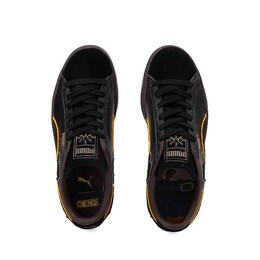 PUMA: Чёрные кроссовки  Suede