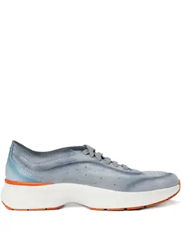 Santoni: Светлые кроссовки 