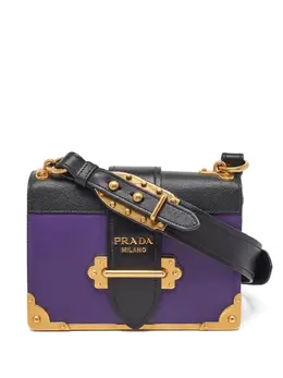 Prada Pre-Owned: Фиолетовая сумка 