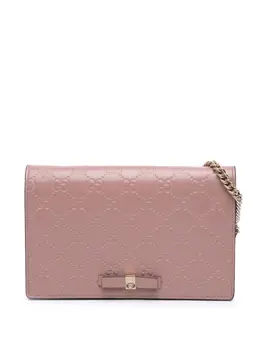 Gucci Pre-Owned: Розовый кошелёк 