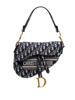 Christian Dior Pre-Owned: Голубая сумка 