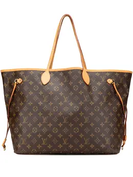Louis Vuitton Pre-Owned: Коричневая сумка-шоппер 