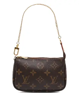Louis Vuitton Pre-Owned: Коричневая сумка 