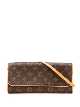 Louis Vuitton Pre-Owned: Коричневая сумка через плечо 
