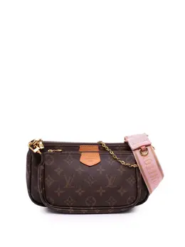 Louis Vuitton Pre-Owned: Коричневая сумка 