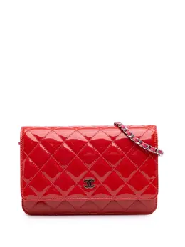 CHANEL Pre-Owned: Двухцветный кошелёк 