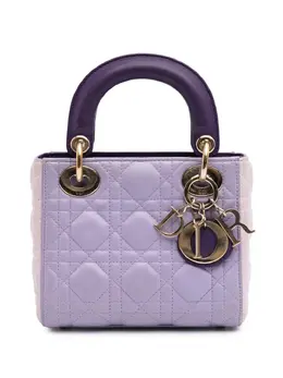 Christian Dior Pre-Owned: Фиолетовая сумка 