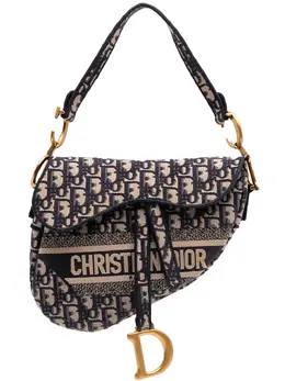 Christian Dior Pre-Owned: Голубая сумка 