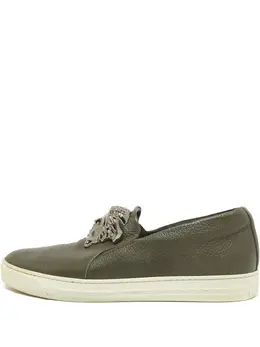 Versace Pre-Owned: Зелёные туфли 