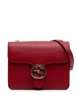 Gucci Pre-Owned: Красная сумка через плечо 