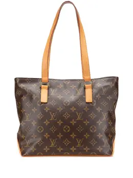 Louis Vuitton Pre-Owned: Коричневая сумка-шоппер 