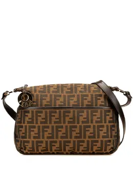 Fendi Pre-Owned: Коричневая сумка через плечо 