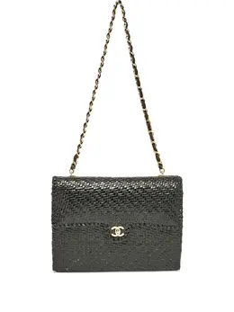 CHANEL Pre-Owned: Чёрная сумка 