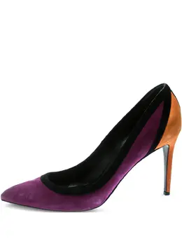 Gucci Pre-Owned: Фиолетовые туфли 
