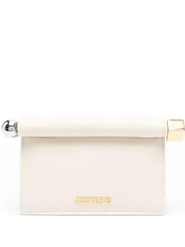 Jacquemus: Бежевый клатч 