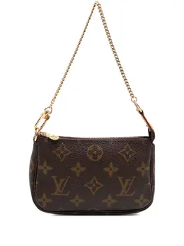 Louis Vuitton Pre-Owned: Коричневая сумка 
