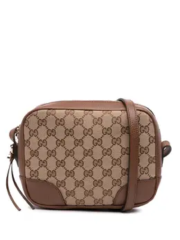 Gucci Pre-Owned: Коричневая сумка через плечо 