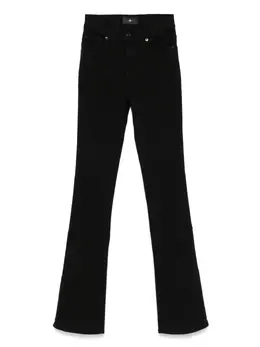 7 For All Mankind: Расклешённые джинсы 