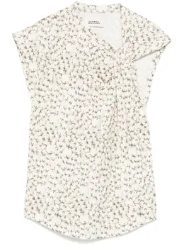 ISABEL MARANT: Футболка без рукава 