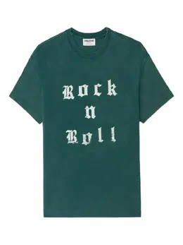 Zadig&Voltaire: Футболка  Rock с принтом