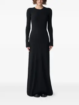 Ann Demeulemeester: Платье с открытой спиной 