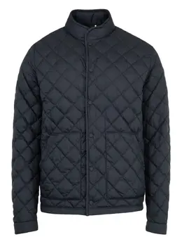Moncler: Синяя куртка 