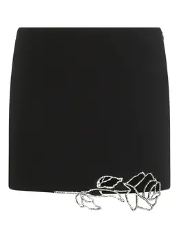 Blumarine: Юбка со стразами 