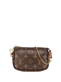Louis Vuitton Pre-Owned: Коричневая сумка 