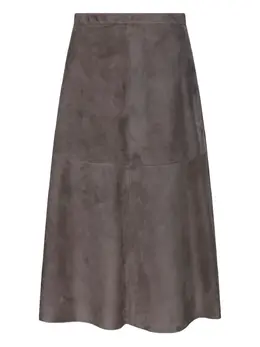 'S Max Mara: Замшевая юбка 
