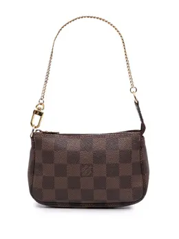 Louis Vuitton Pre-Owned: Коричневая сумка 