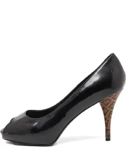 Fendi Pre-Owned: Чёрные туфли 