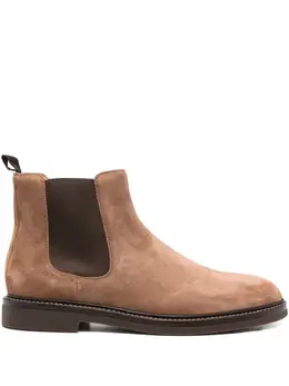 Brunello Cucinelli: Коричневые ботинки 
