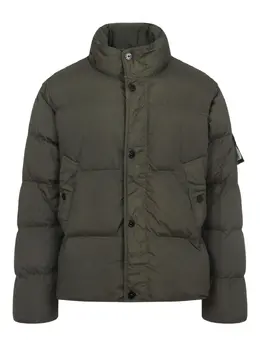 Stone Island: Зелёная куртка 