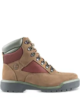 Timberland: Коричневые ботинки 